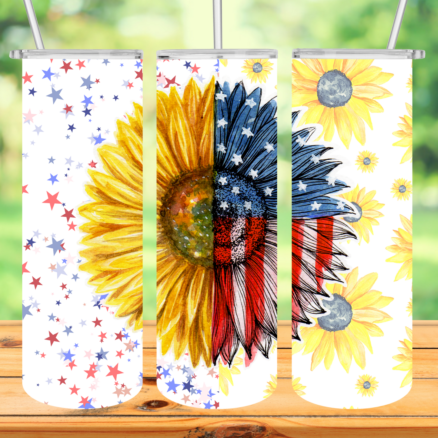 20 oz Stainless Steel Tumbler with Straw